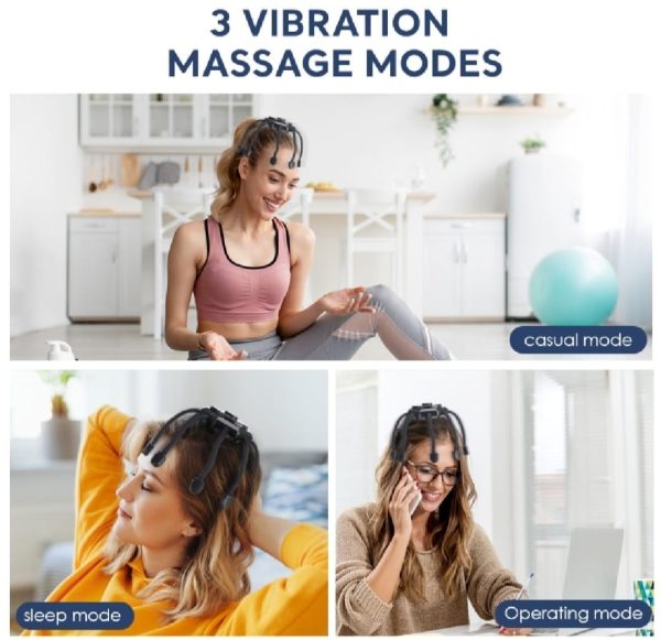 Orignal 8 Motor Electric Qctopus Head Massager