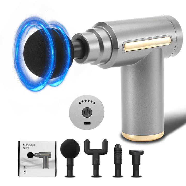 Massage Gun Deep Percussion Massager Muscle Vibration Relaxing Therapy Tissue