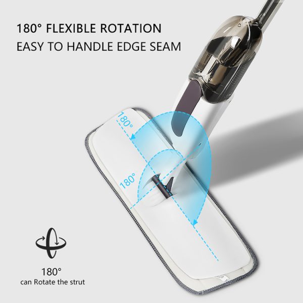Lokgood Spray Mop with Refillable Bottle and Pro-Microfiber Mop