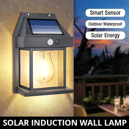 Solar Outdoor Wall Light with Motion Sensor