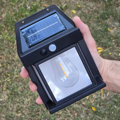 Solar Outdoor Wall Light with Motion Sensor